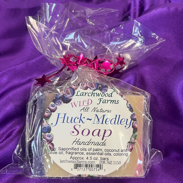 Wild Huckleberry Handmade Soap by Larchwood Farms