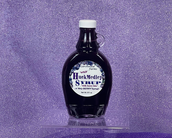 Wild Huckleberry Medley Syrup - Larchwood Farms