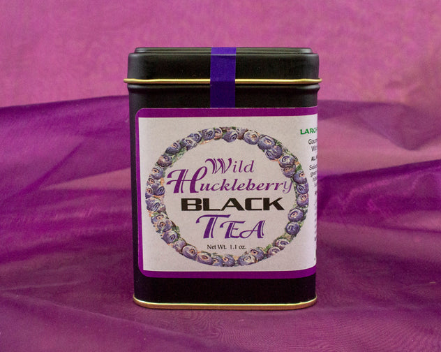 Beautifully packaged fine huckleberry black tea