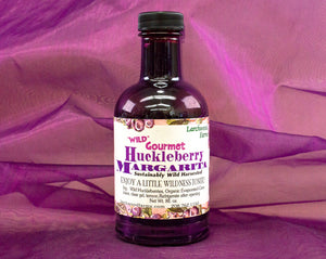 Wowza! Top notch margarita!! Handcrafted wild harvested huckleberry margarita mix by Larchwood Farms!
