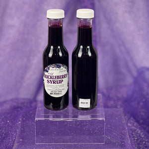 Wild Huckleberry Syrup Made with Natural Ingredients