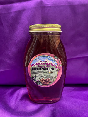 Wild Huckleberry Honey-Montana - Larchwood Farms
