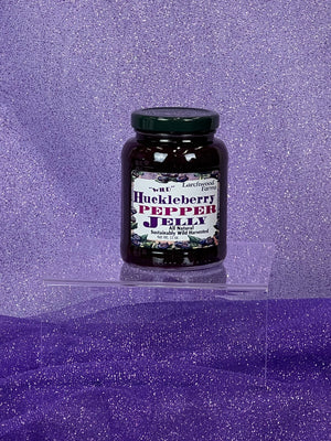 Wild Huckleberry Jam Made with Natural Ingredients