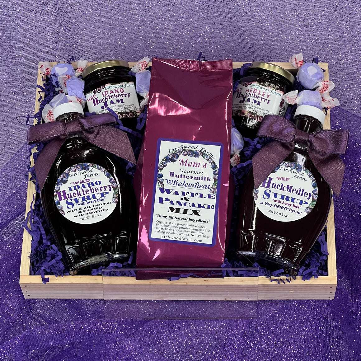 Uber Huckleberry Morning Gift Basket