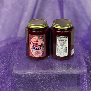 Wild Chokecherry Jelly natural sugar - evaporated cane juice