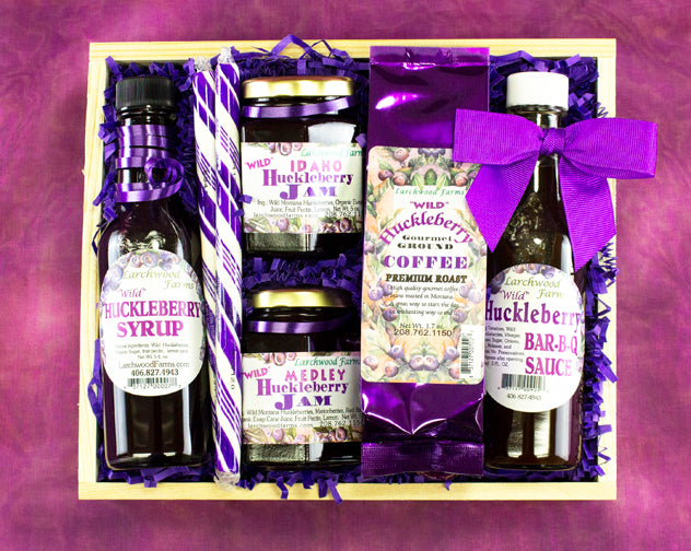 Crafted Huckleberry Products by Larchwood Farms