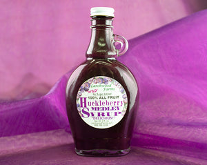 Huckleberry, Marrionberry and red raspberry Syrup - A blast full of rich berry syrup.