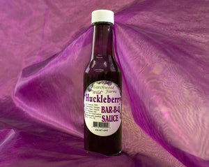 Make your backyard bbq the talk of the town with this amazing, all natural, wild huckleberry bbq sauce!