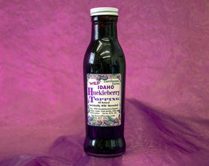 Wowza! Huckleberry Topping to make a delicacy out of your evening dessert!